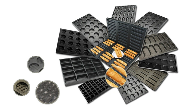 ODM&OEM High Quality Durable Industrial Metal Non Stick Round 24 Cupcake Muffin Mini Cake Moulds Baking Tray