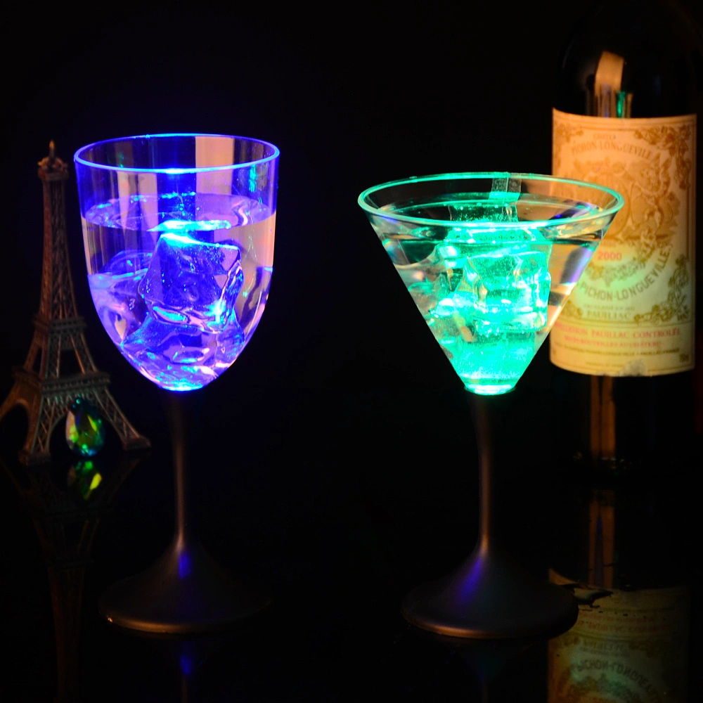 Flash Light up Cups Flashing Shots Light LED Bar Night Club Party Drink Cups Champagne Glass