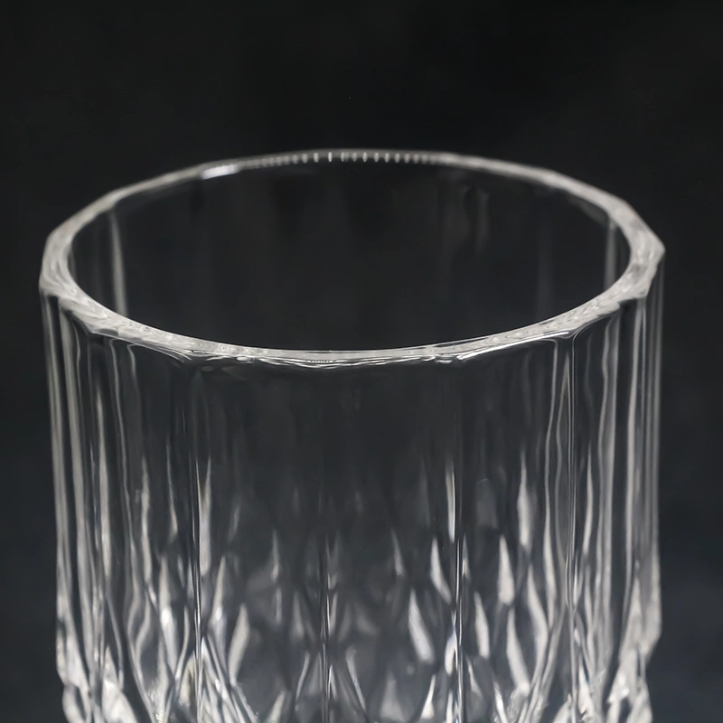 Diamond Glasses Cold Drink Engraved Whiskey Juice Glass Cup Home Tea Bar Beer Glass Ware Manufacturers Direct